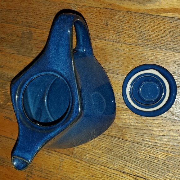 Blue Tea/Coffee Pot (never used) - Picture 2 of 2